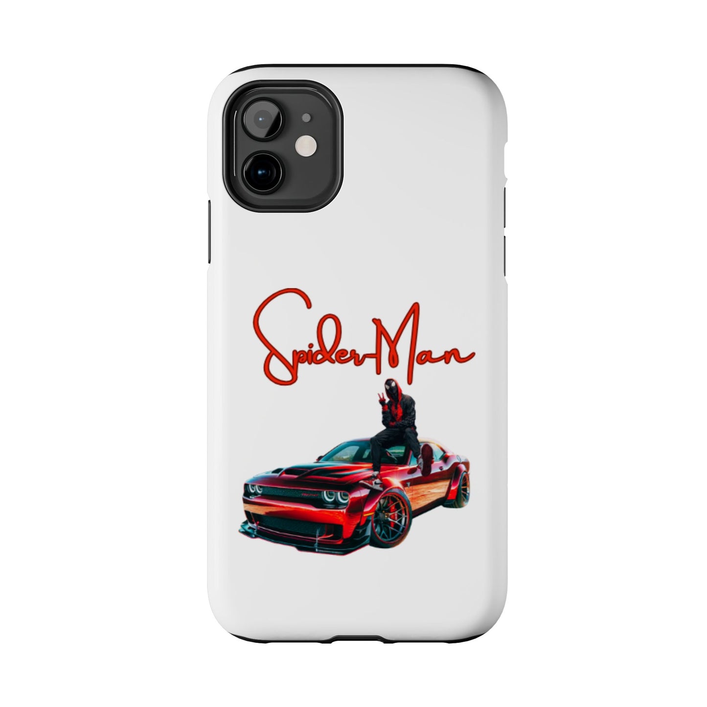 Phone case- SpiderMan Tough Phone Case - Durable Protection for Car Enthusiasts