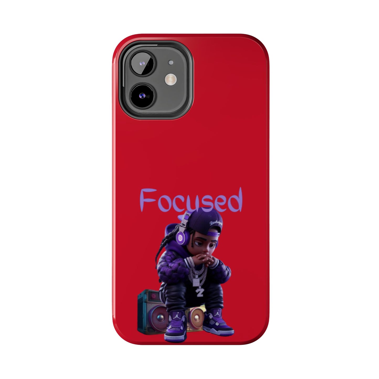 Phone Case- Focused Tough Case- Durable Protection