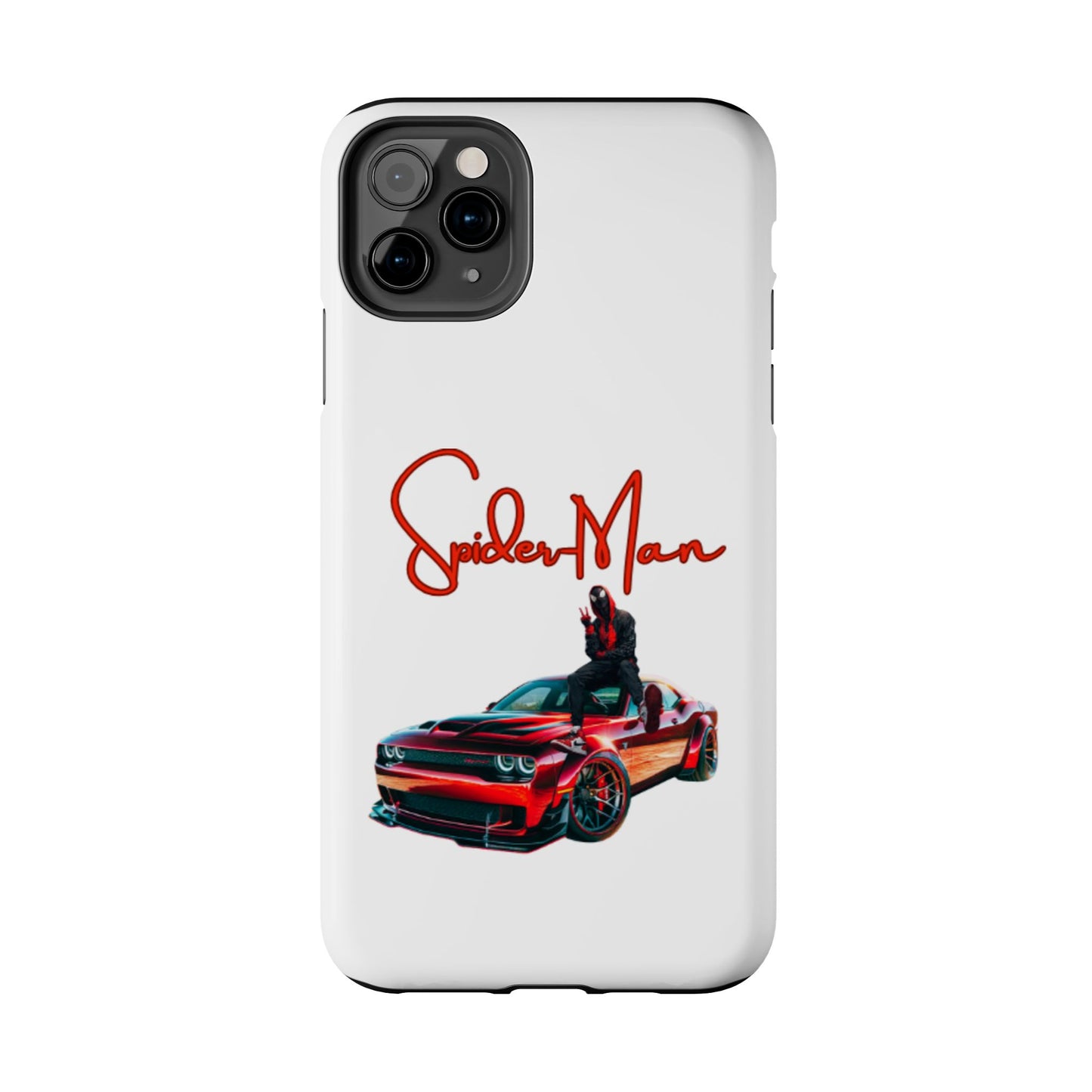 Phone case- SpiderMan Tough Phone Case - Durable Protection for Car Enthusiasts