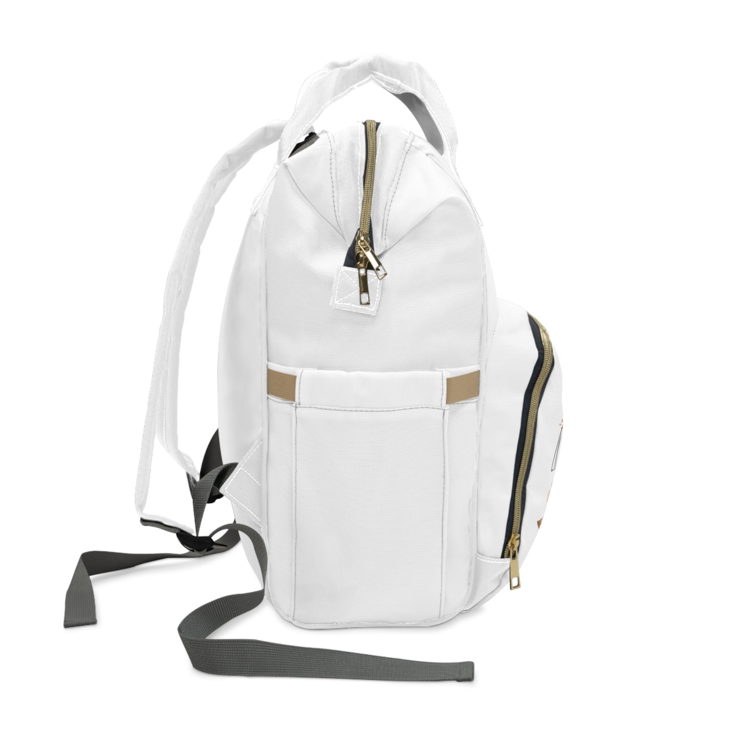 Chic Mommy Diaper Backpack - Floral Design for Stylish Moms πΈπ