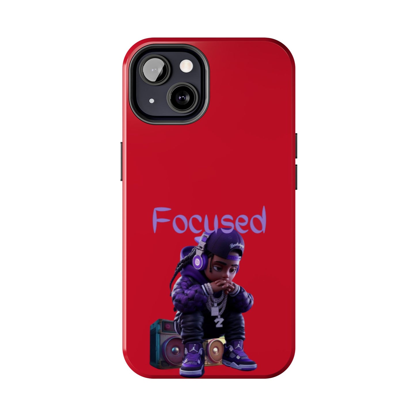 Phone Case- Focused Tough Case- Durable Protection