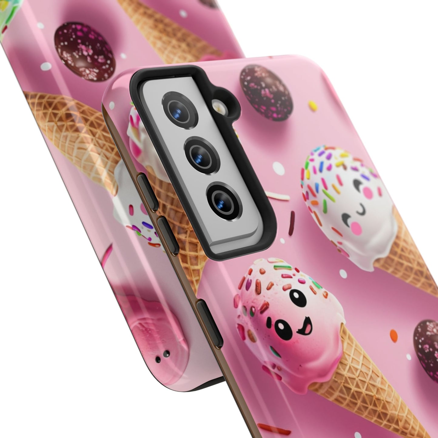 Tough Phone Cases Cute Ice Cream Design