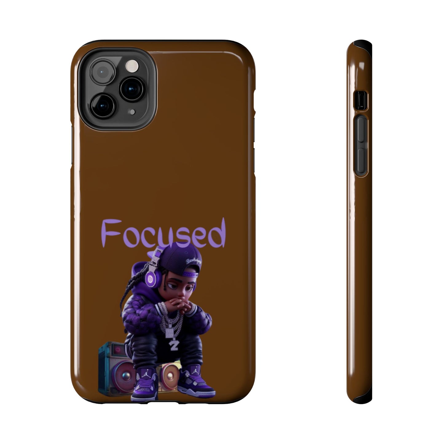 Phone Case- Focused Tough Case- Durable Protection