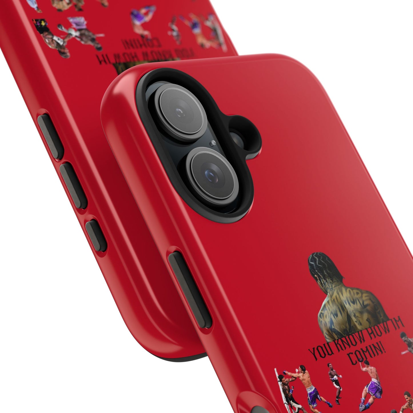 Phone case- You Know How I'm Comin' Tough Phone Case - Durable Protection