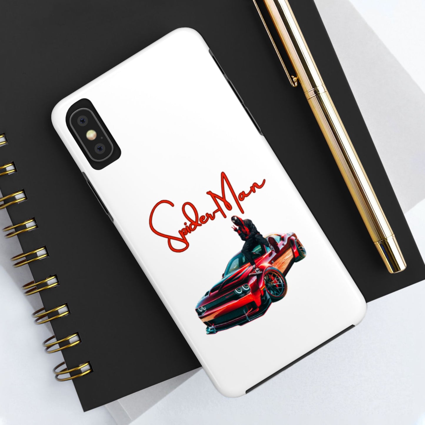 Phone case- SpiderMan Tough Phone Case - Durable Protection for Car Enthusiasts