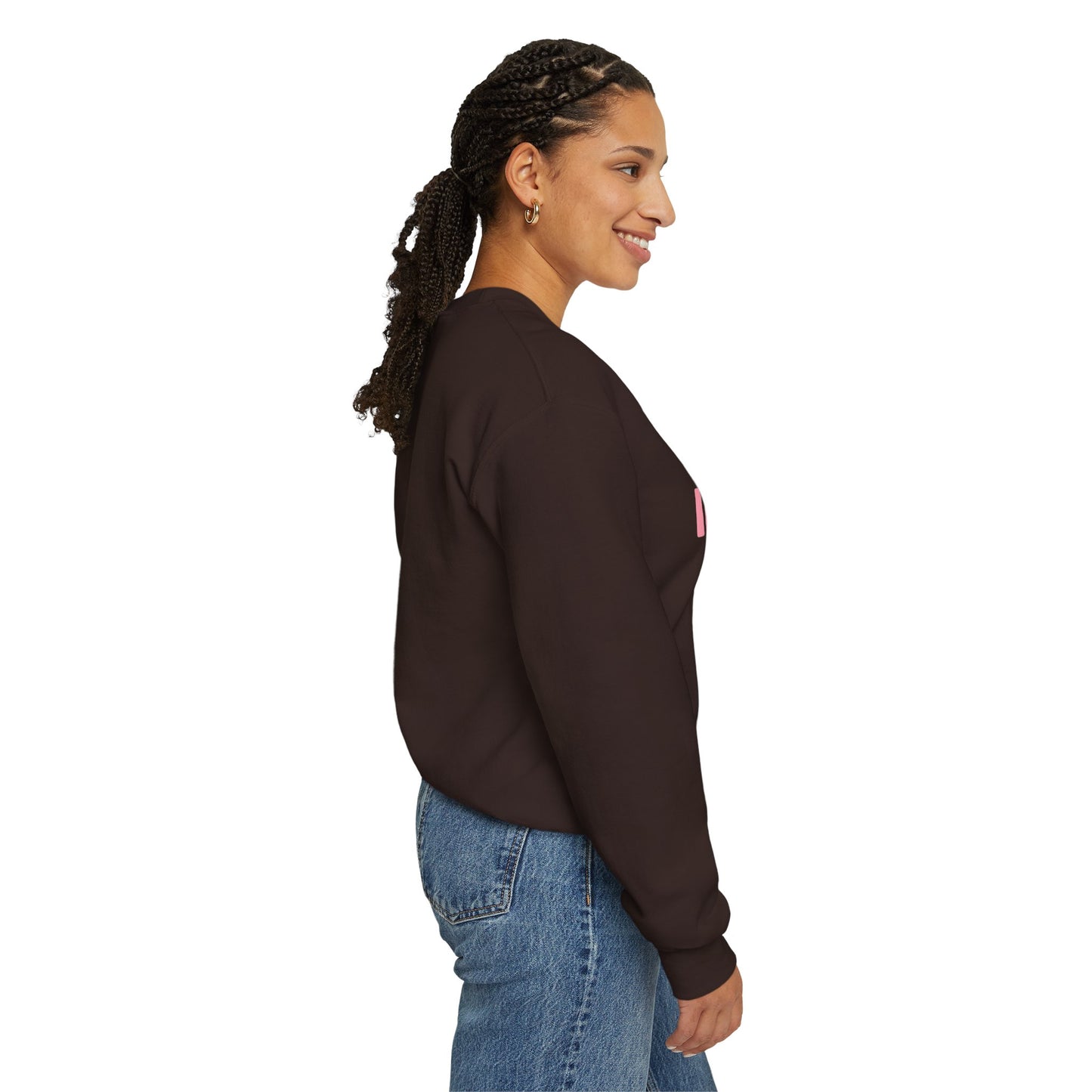Cotton Blush XOXO Sweatshirt for Women – I’m His Romantic Everyday Lovewear