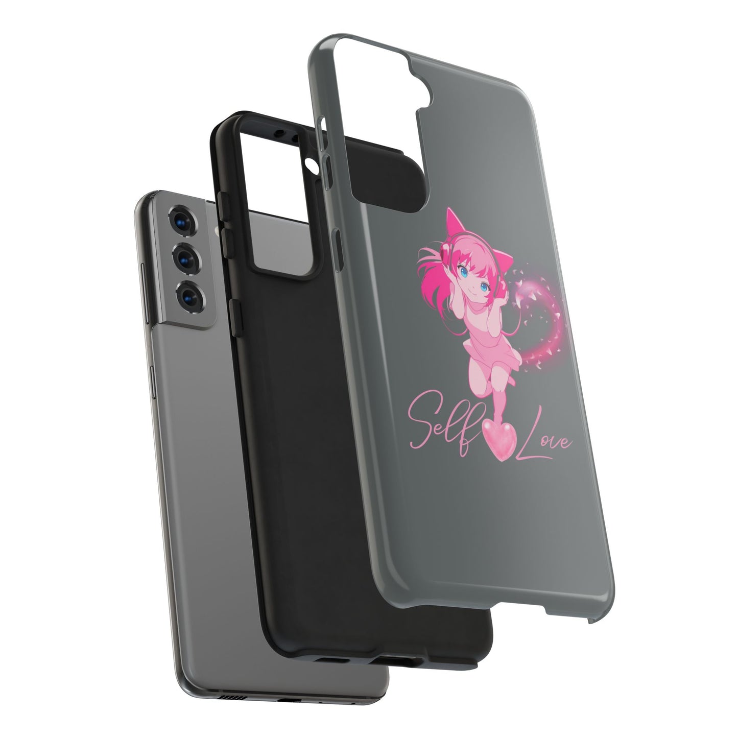 Self Love Tough Phone Case for Anime Lovers