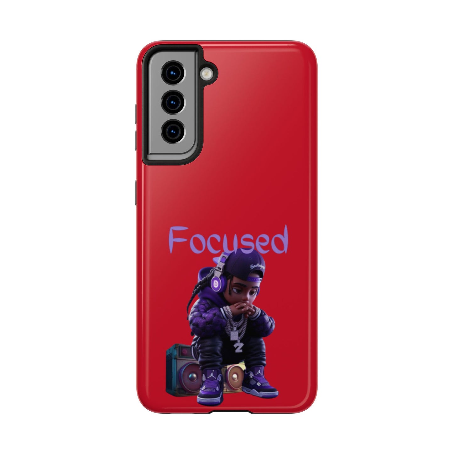 Phone Case- Focused Tough Case- Durable Protection