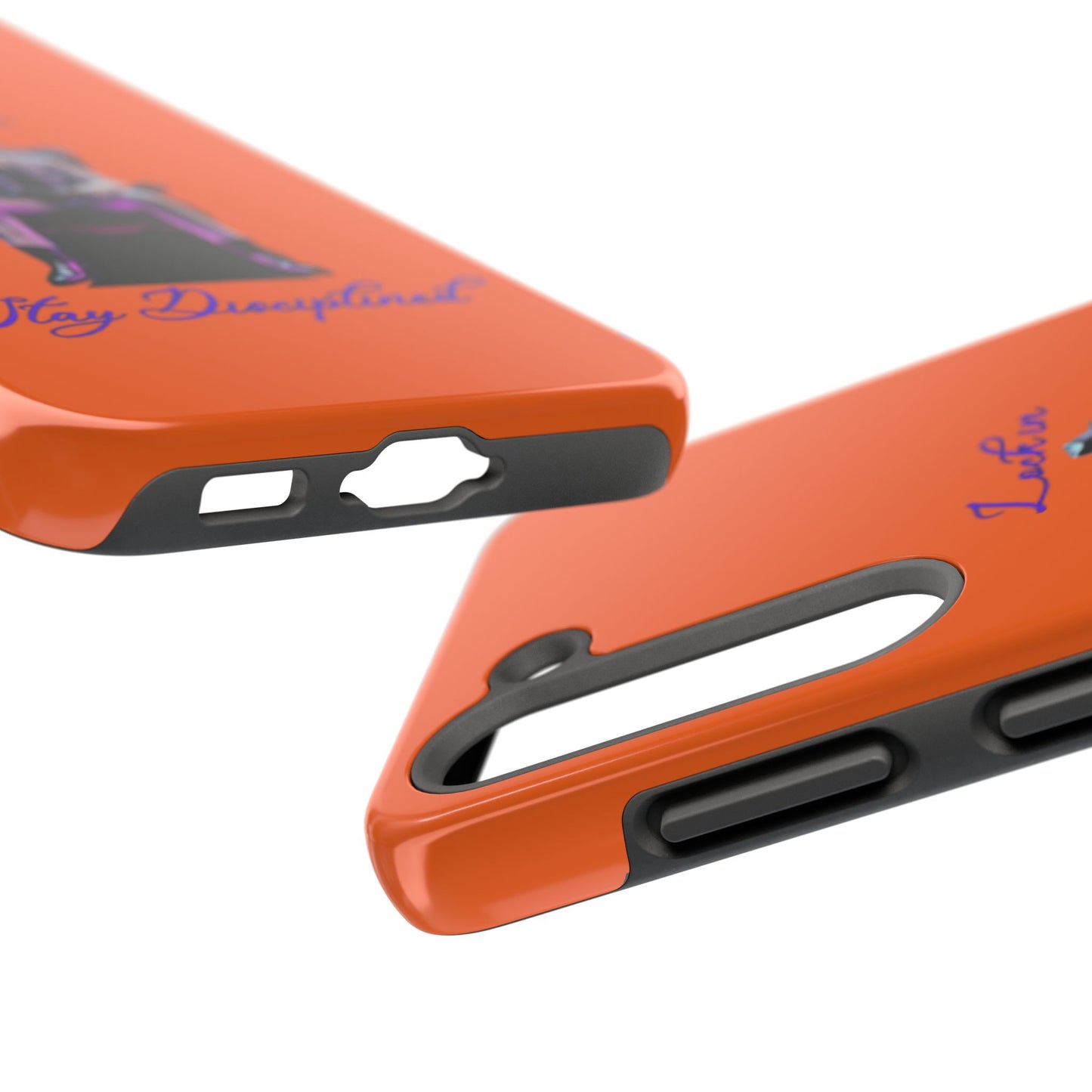 Phone case- Lock In, Stay discipline Tough Phone Case - Durable Protection