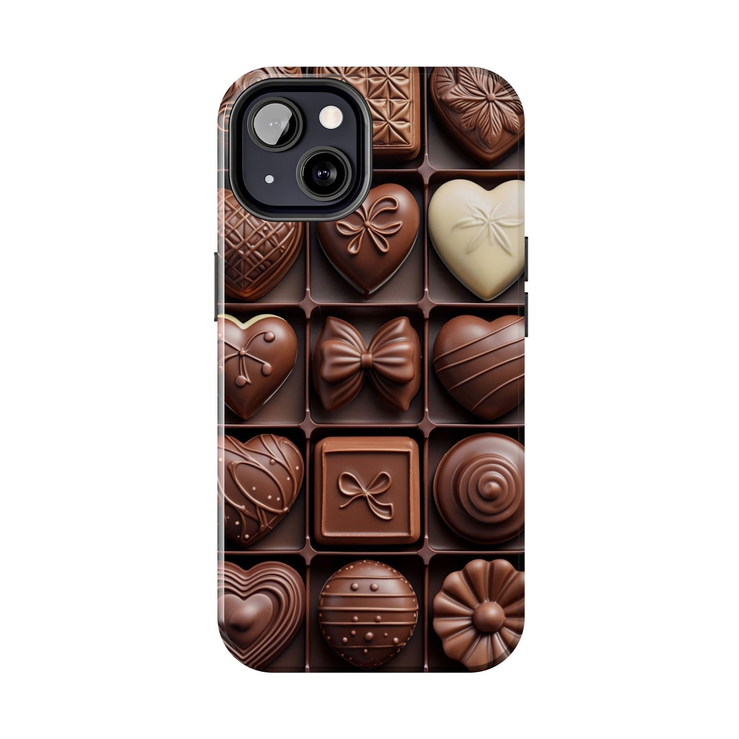 Chocolate Love Tough Phone Case - Perfect for Valentine's Day or Sweet Treat Lovers