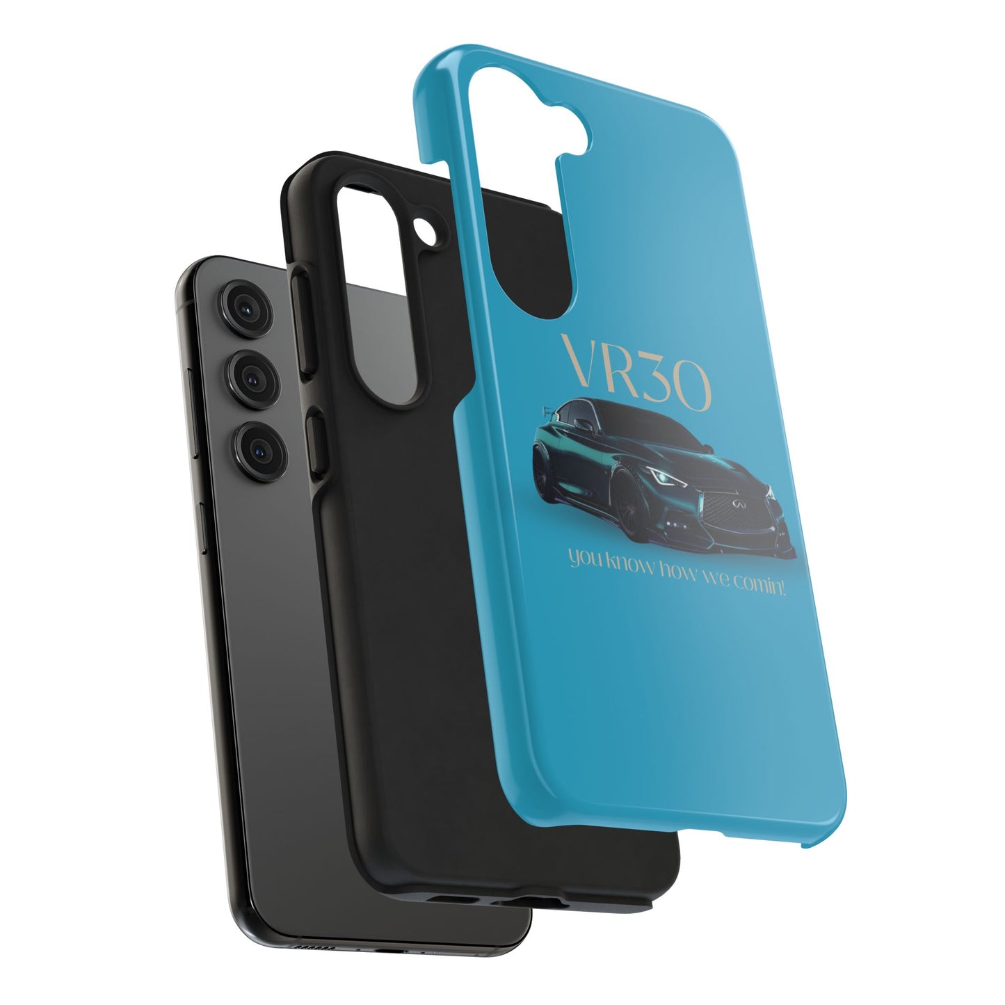 VR30 Sports Car Tough Phone Case - Stylish and Durable Protection for Car Enthusiasts