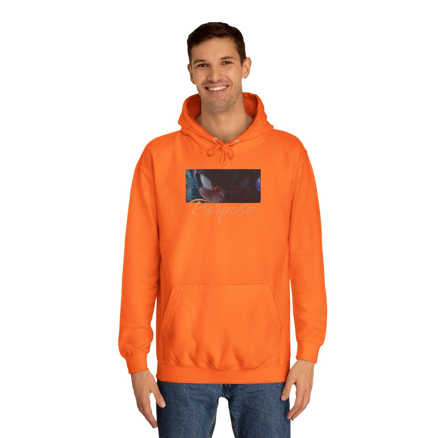 Electric Blue Motivational Graphic Sonic Hoodie for Men & Women – Inspiring Gamer