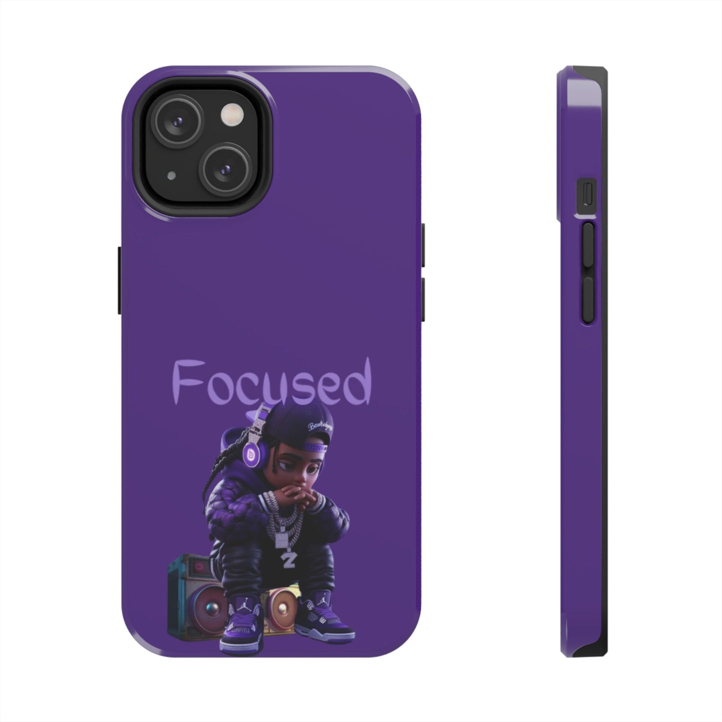Phone Case- Focused Tough Case- Durable Protection