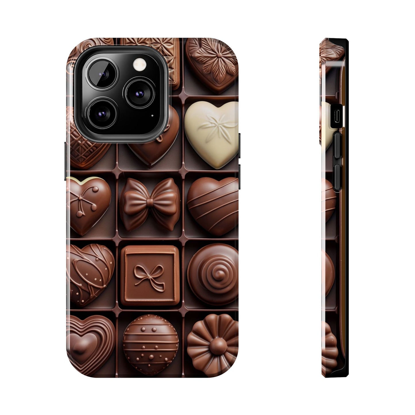 Chocolate Love Tough Phone Case - Perfect for Valentine's Day or Sweet Treat Lovers