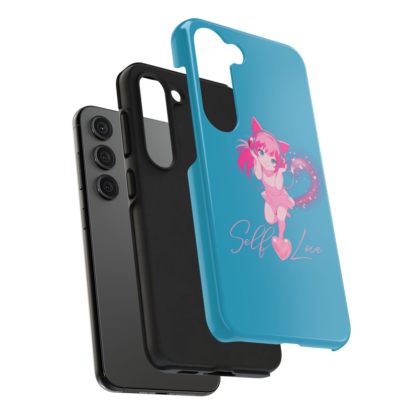 Self Love Tough Phone Case for Anime Lovers
