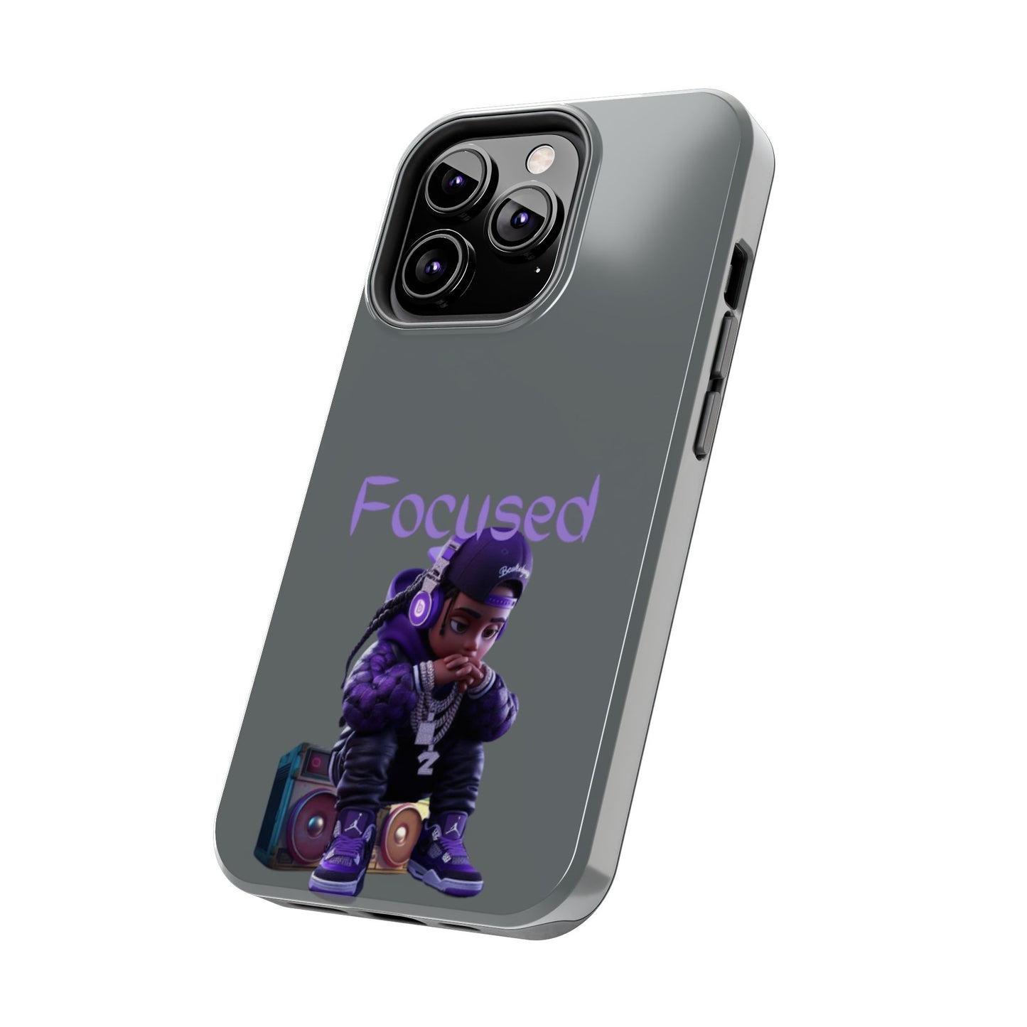 Phone Case- Focused Tough Case- Durable Protection