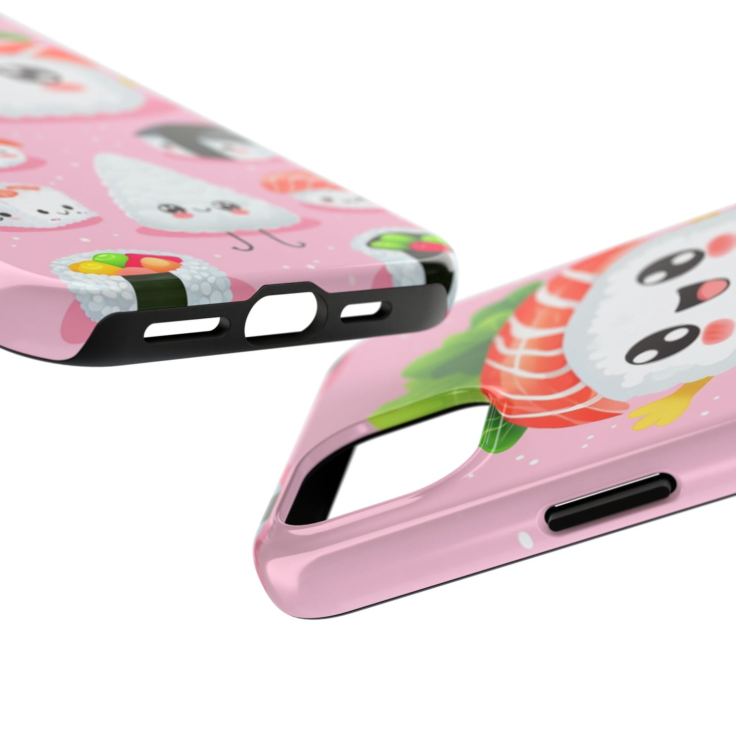 Adorable Sushi Tough Phone Case | Cute Kawaii Design for Food Lovers