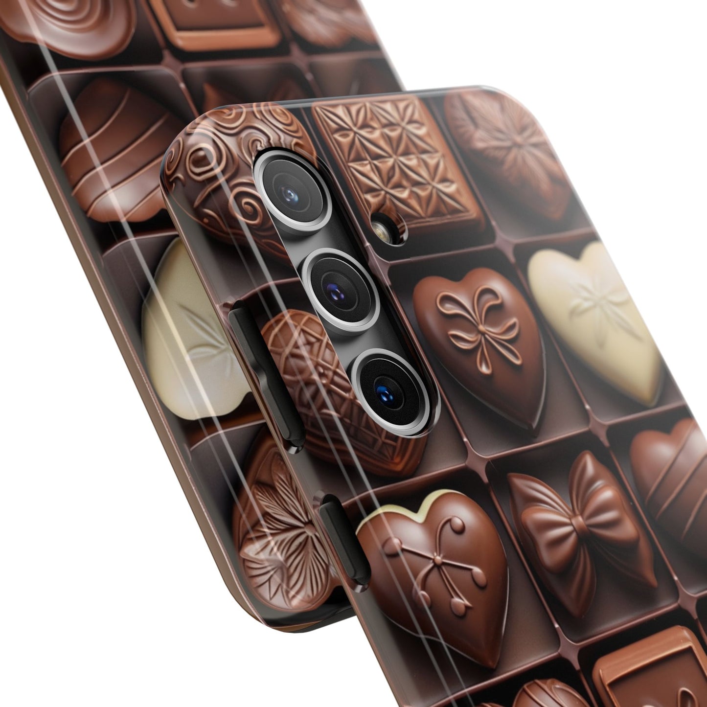 Chocolate Love Tough Phone Case - Perfect for Valentine's Day or Sweet Treat Lovers