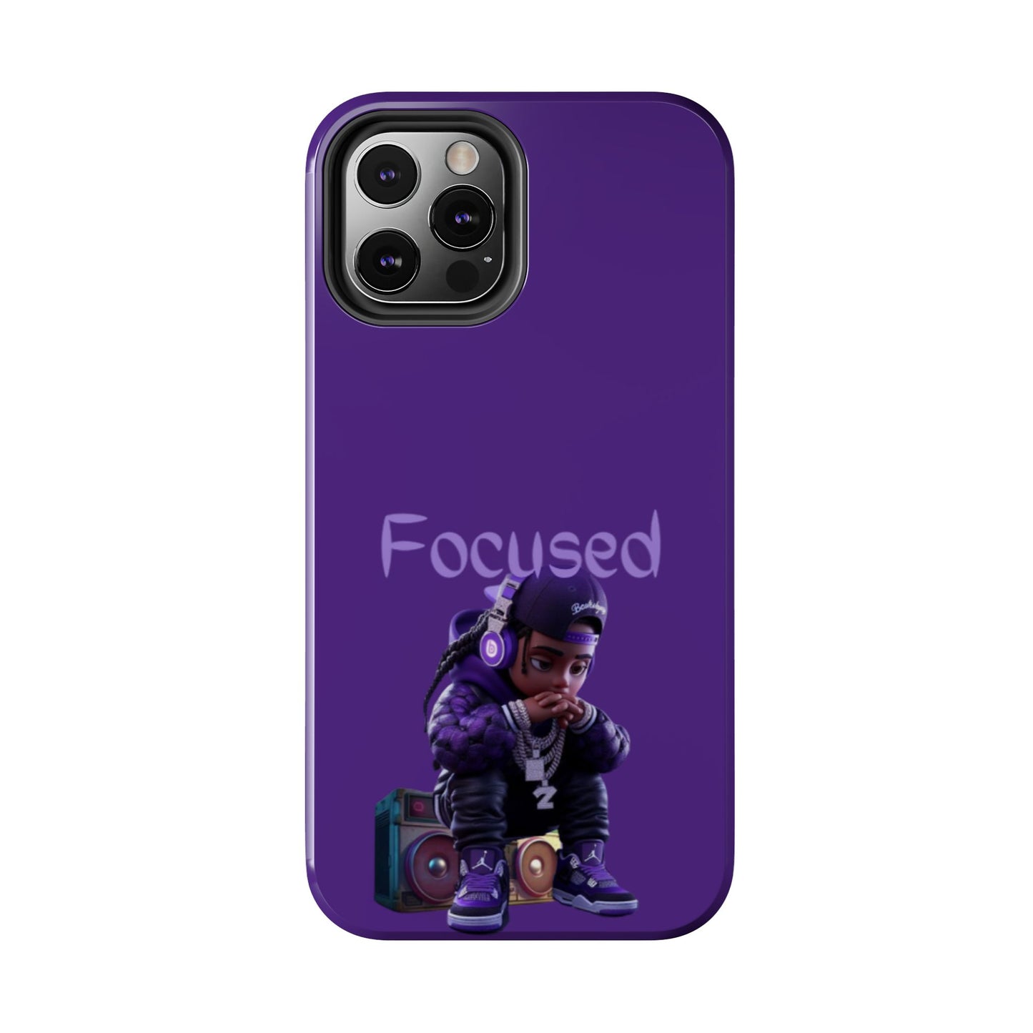 Phone Case- Focused Tough Case- Durable Protection