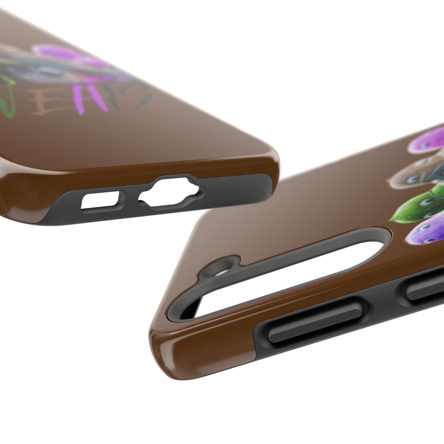 Cool Cartoon-Inspired Tough Phone Case - 'SWEATS'