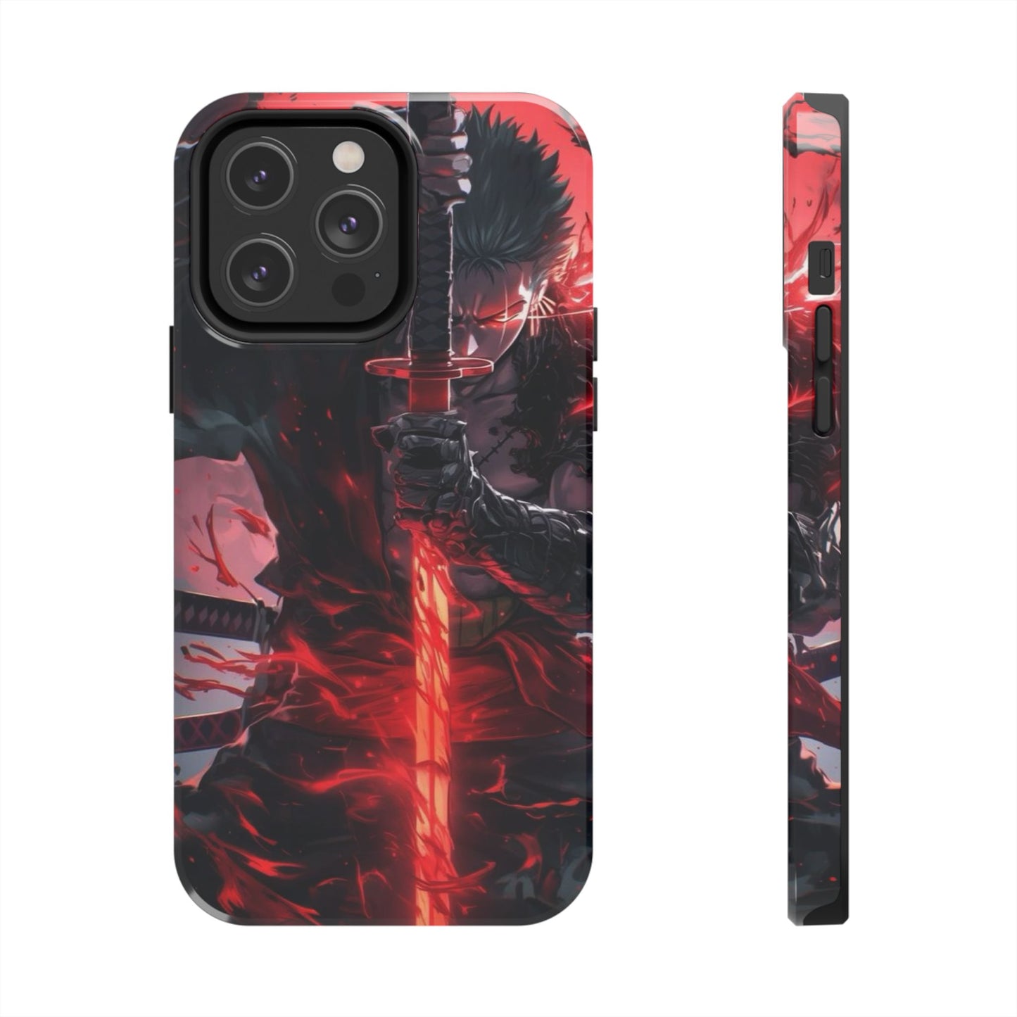 🗡️ Fierce Samurai Tough Phone Case – Durable Protection with Bold Anime Design for iPhone & Android