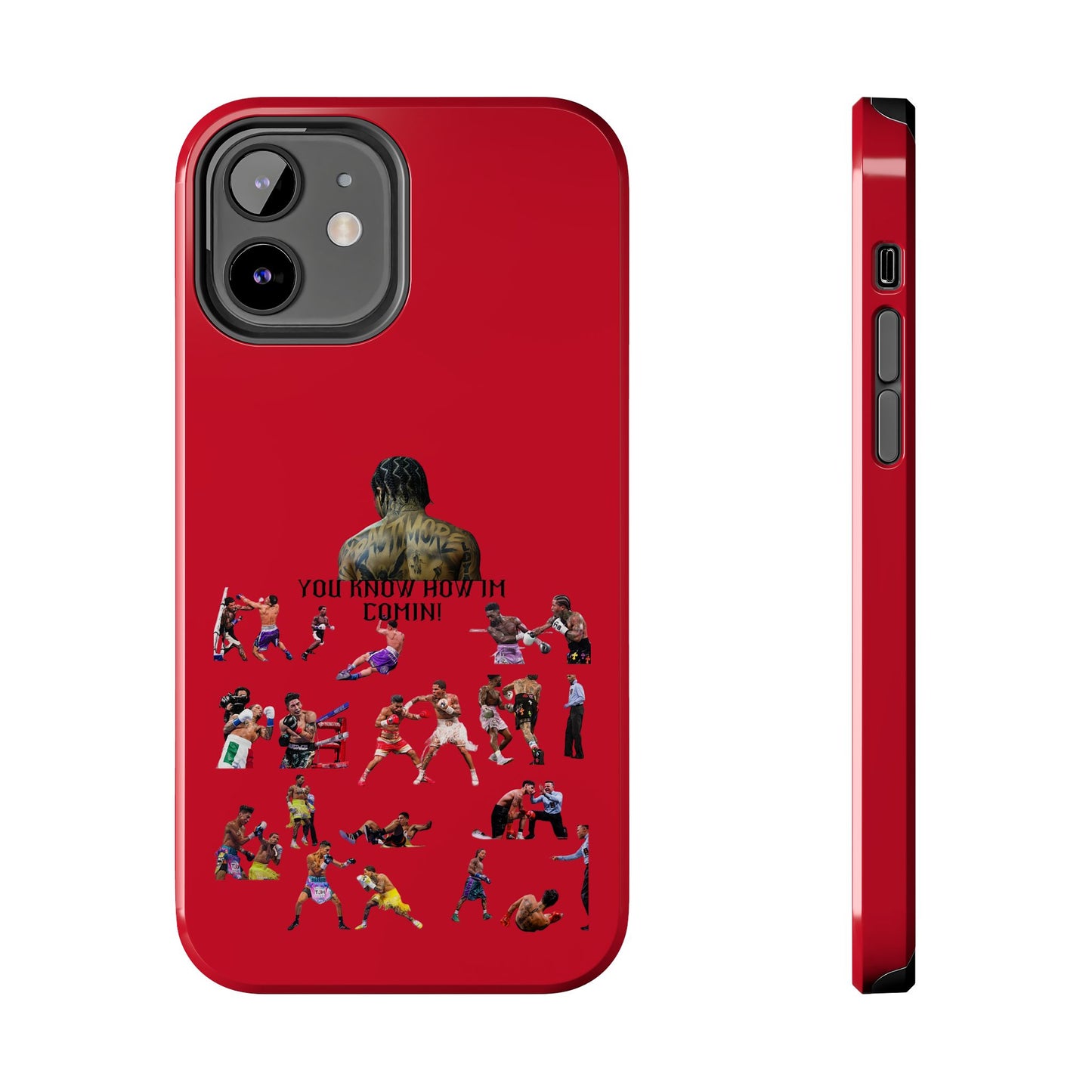 Phone case- You Know How I'm Comin' Tough Phone Case - Durable Protection