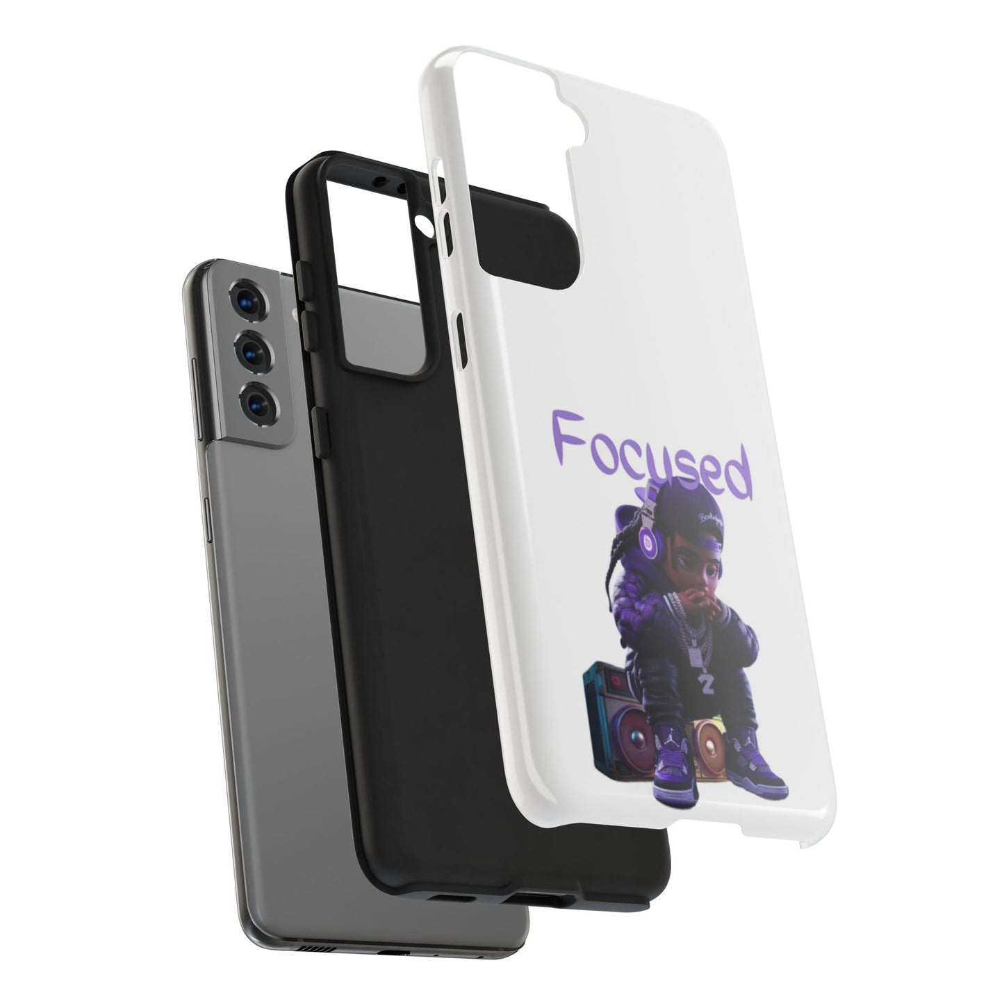 Phone Case- Focused Tough Case- Durable Protection