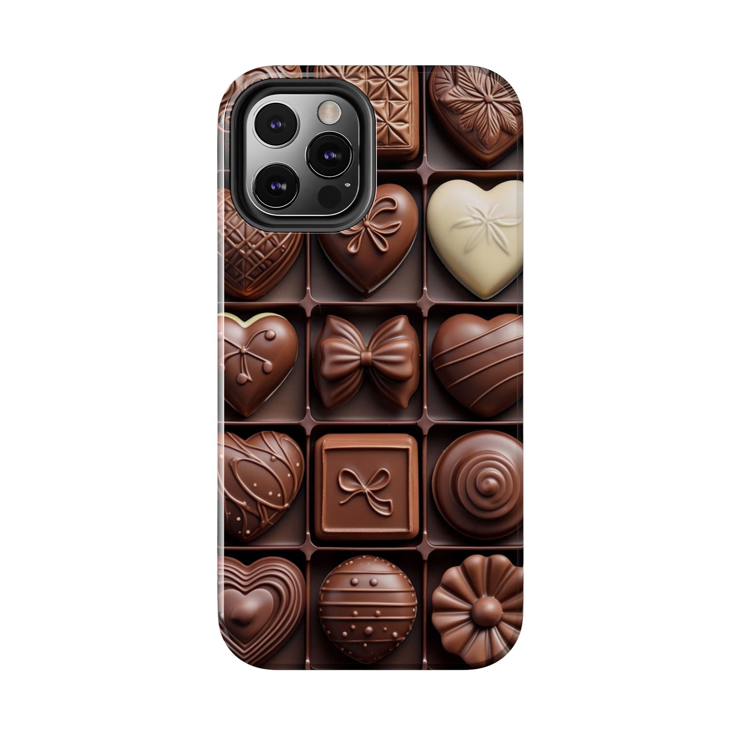 Chocolate Love Tough Phone Case - Perfect for Valentine's Day or Sweet Treat Lovers