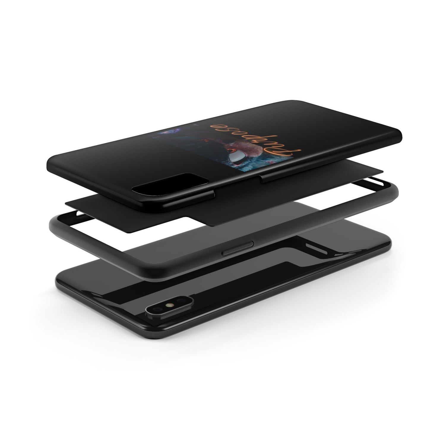 Phone case- Purpose Tough Phone Case - Durable Protection
