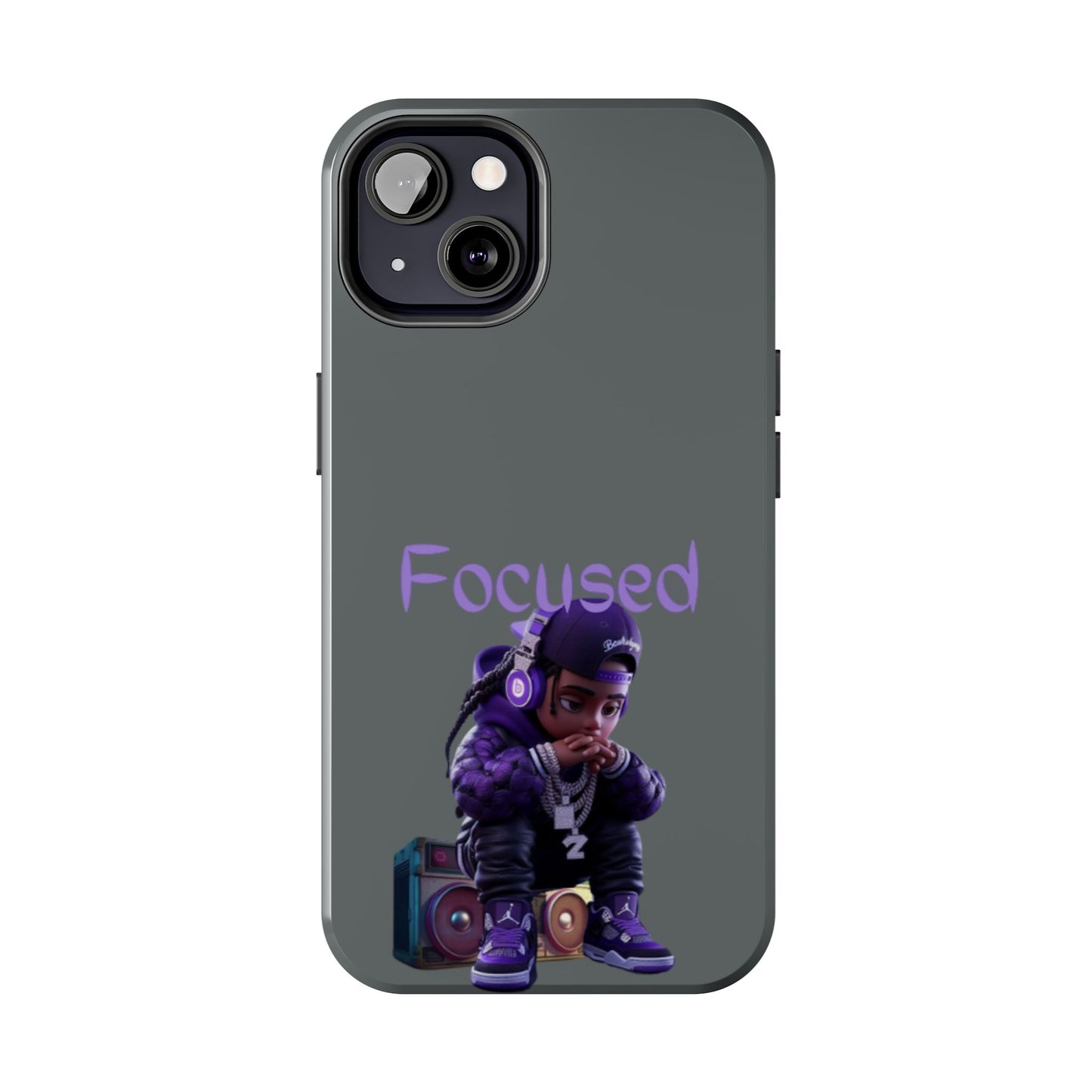 Phone Case- Focused Tough Case- Durable Protection