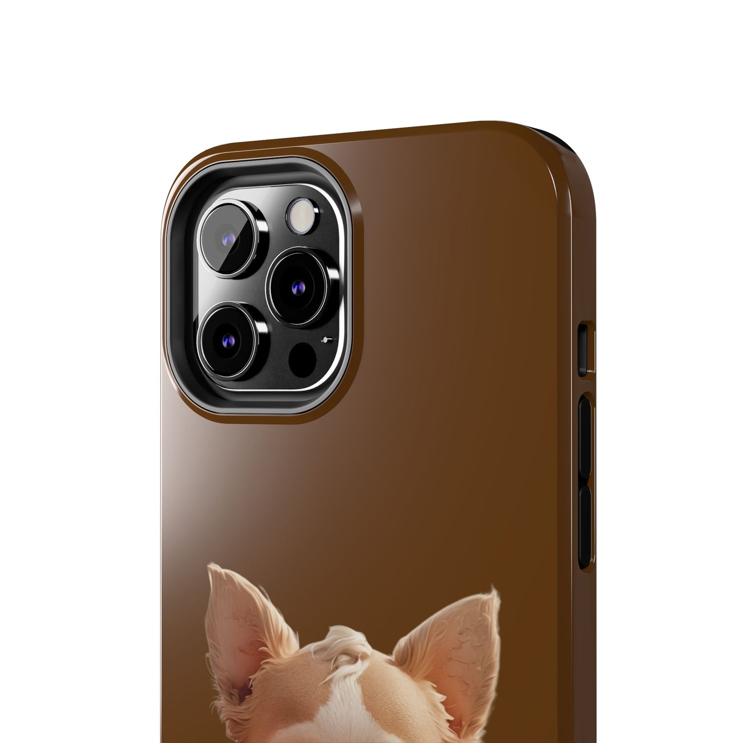 Cute Chihuahua Tough Phone Case - 'Mama's Bestie' Design