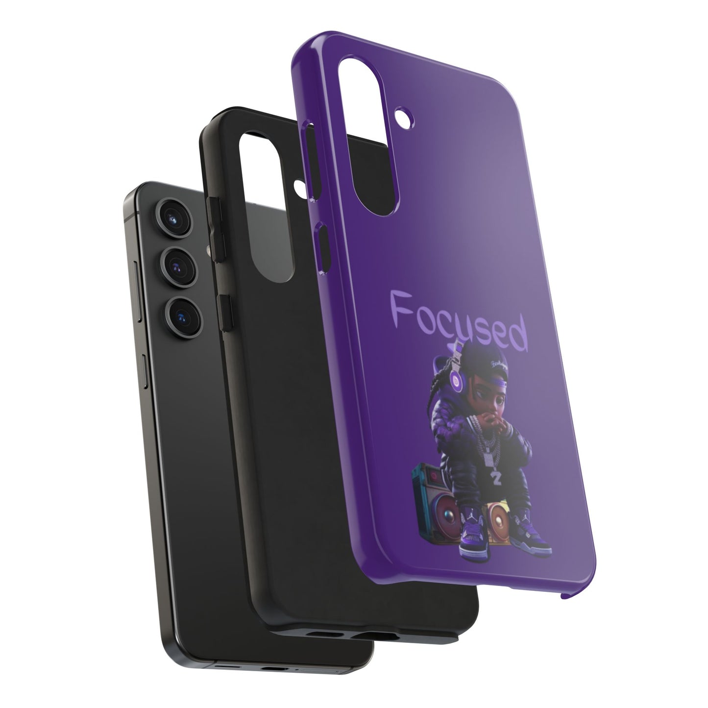 Phone Case- Focused Tough Case- Durable Protection