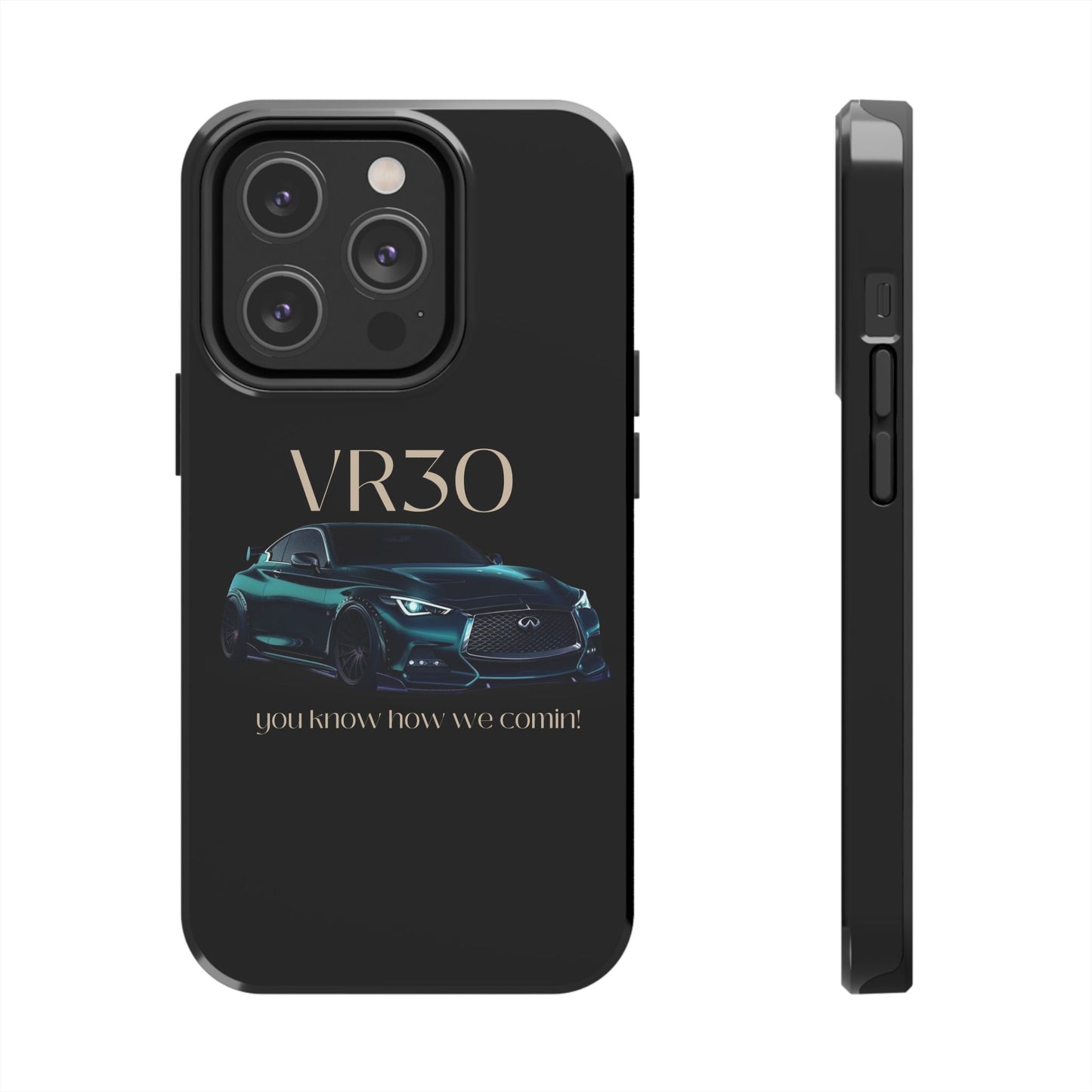 VR30 Sports Car Tough Phone Case - Stylish and Durable Protection for Car Enthusiasts