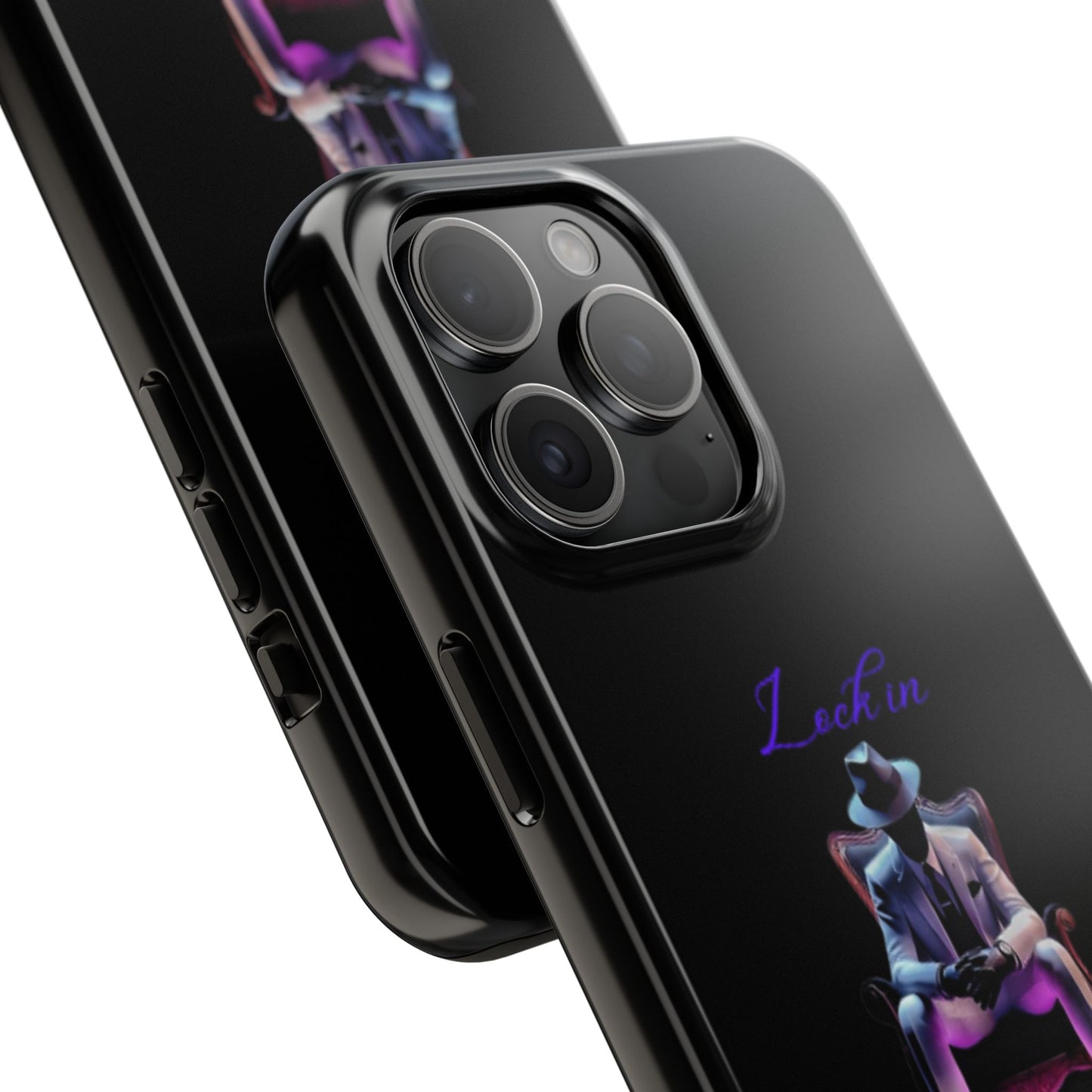 Phone case- Lock In, Stay DIsciplined Tough Phone Case - Durable Protection
