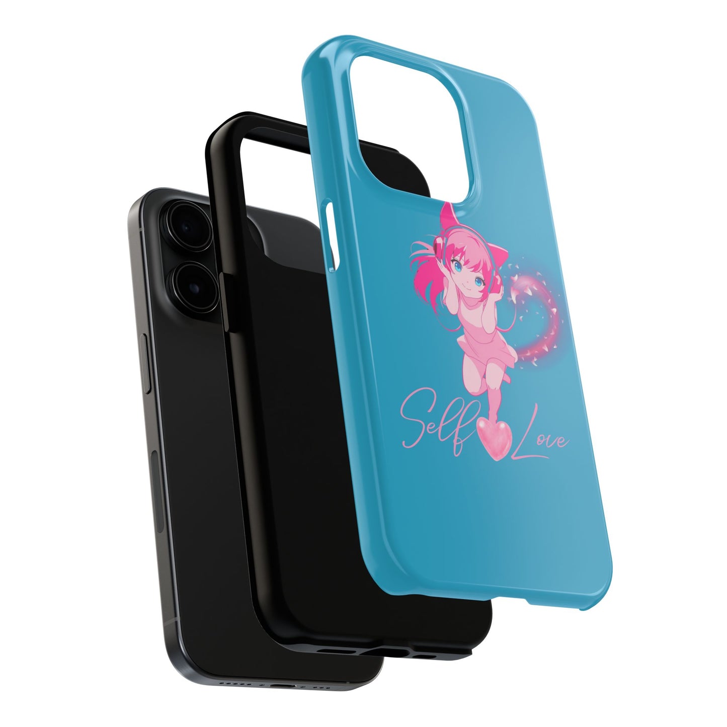 Self Love Tough Phone Case for Anime Lovers