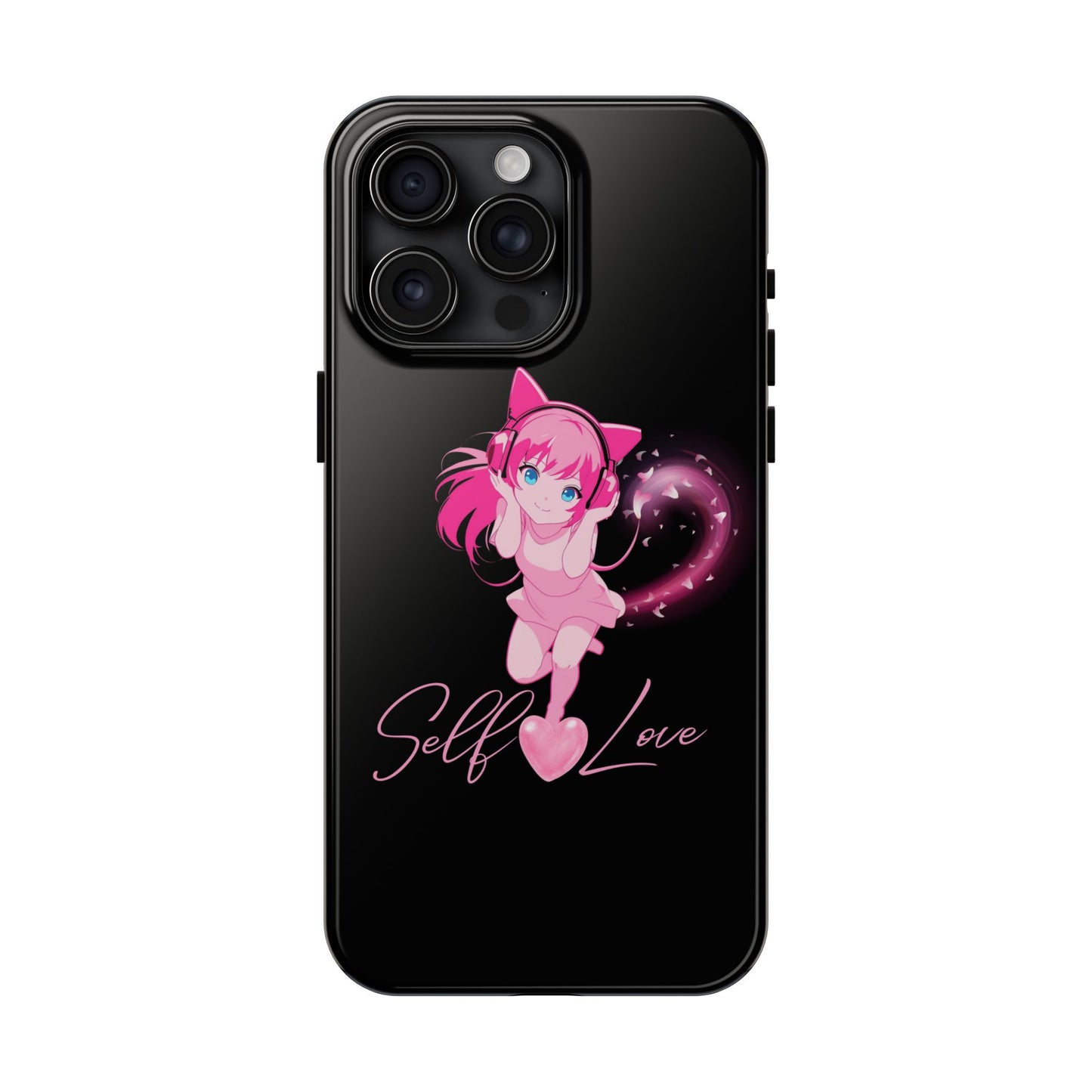 Self Love Tough Phone Case for Anime Lovers
