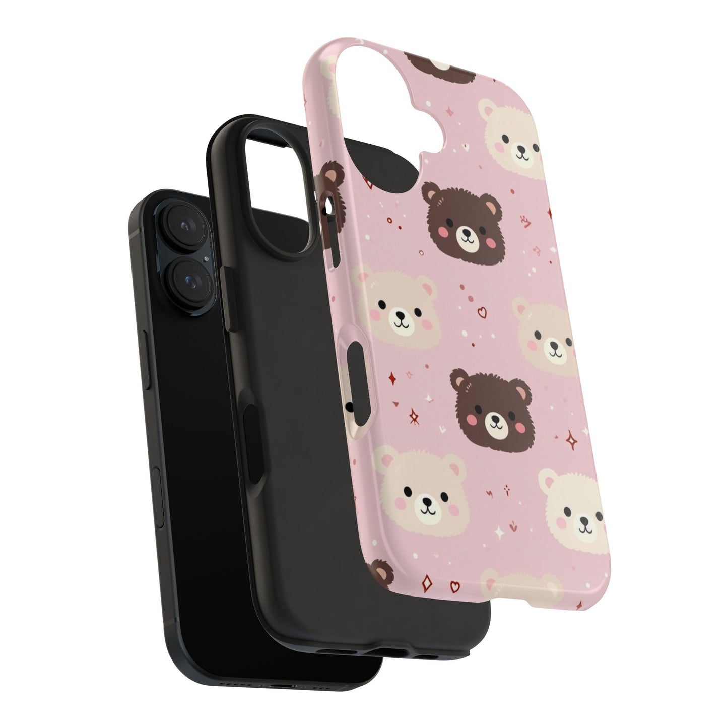 Tough Phone Cases- Cute Bears