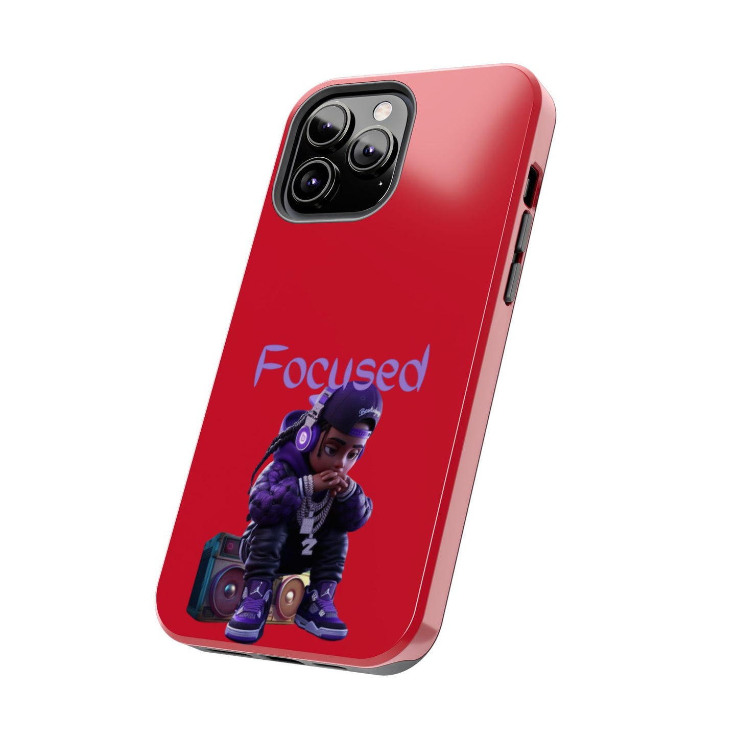 Phone Case- Focused Tough Case- Durable Protection