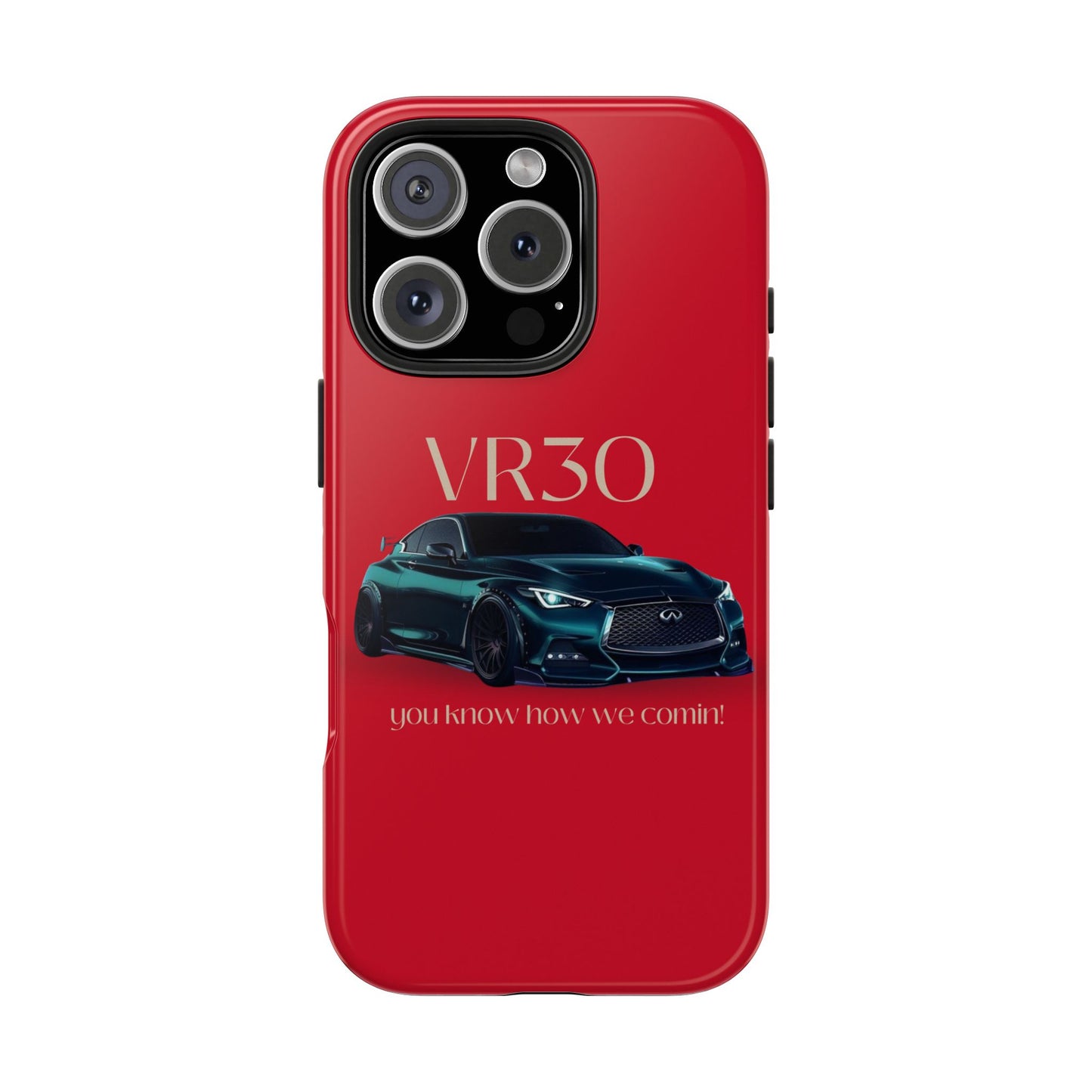 VR30 Sports Car Tough Phone Case - Stylish and Durable Protection for Car Enthusiasts