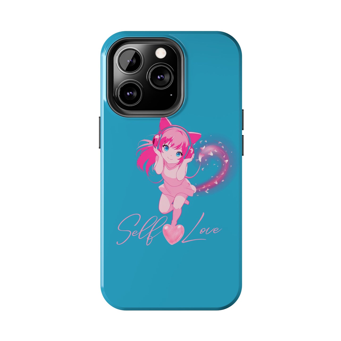 Self Love Tough Phone Case for Anime Lovers