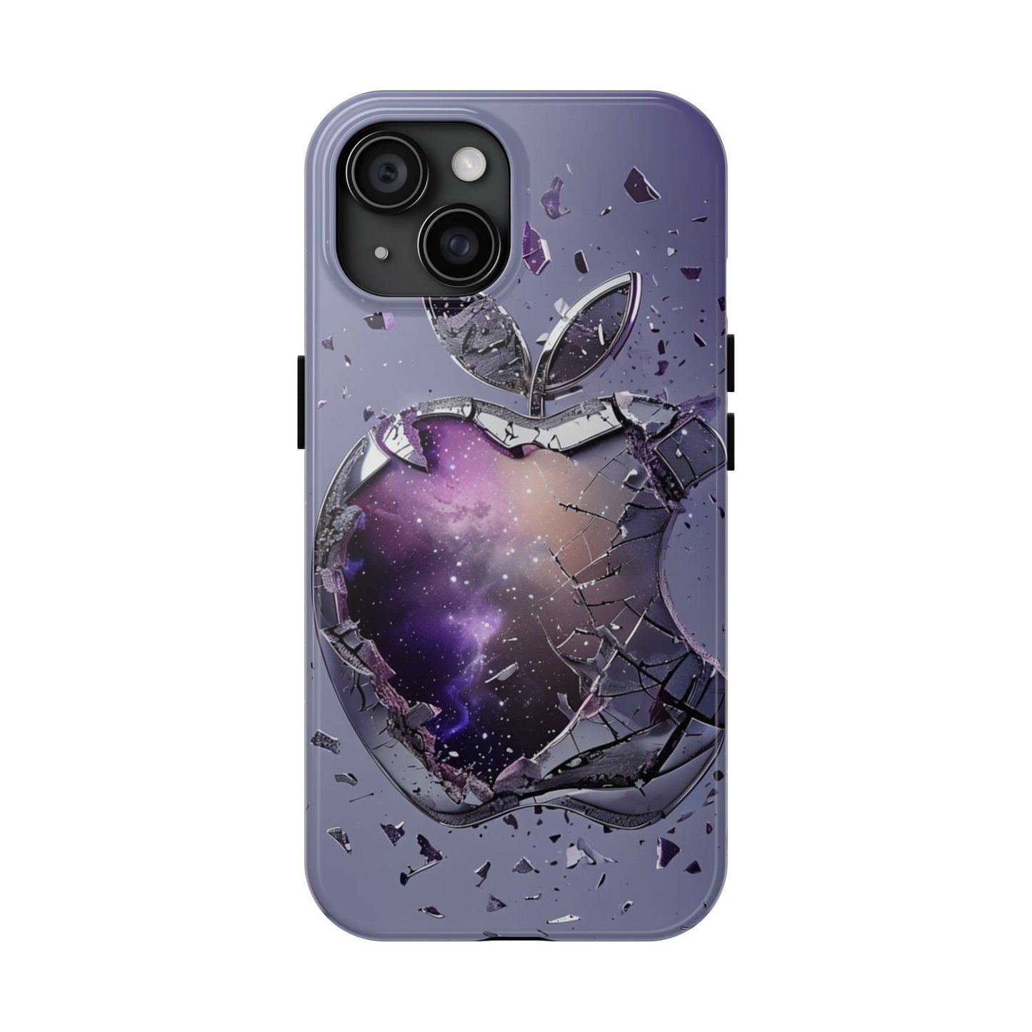 π Rustic Purple Apple Tough Phone Case β Durable Protection for iPhones
