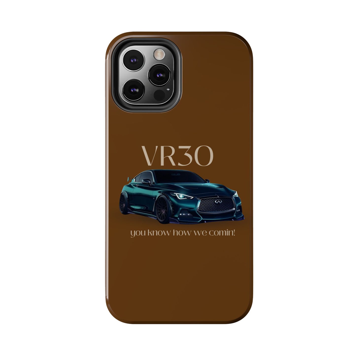 VR30 Sports Car Tough Phone Case - Stylish and Durable Protection for Car Enthusiasts