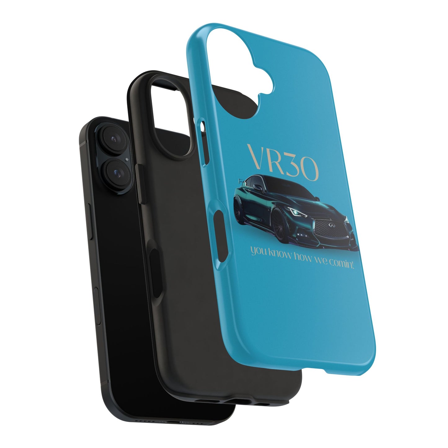 VR30 Sports Car Tough Phone Case - Stylish and Durable Protection for Car Enthusiasts