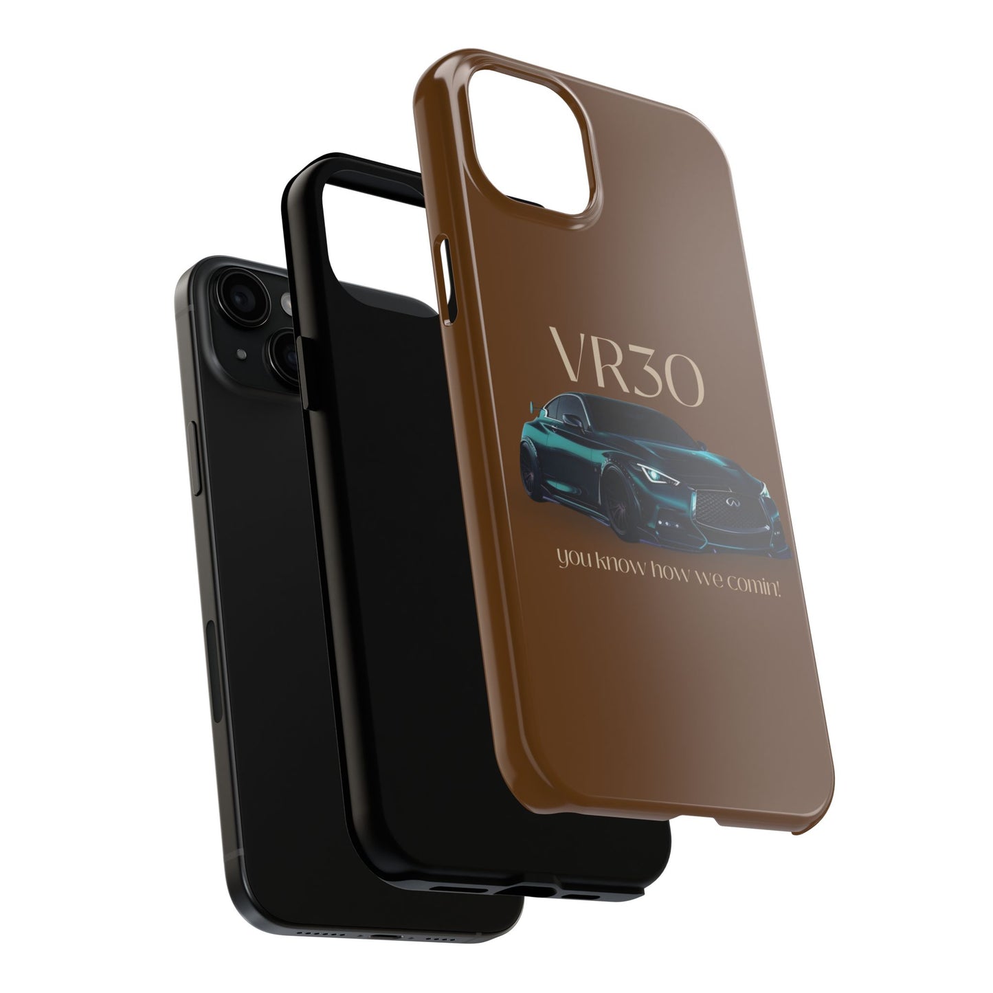 VR30 Sports Car Tough Phone Case - Stylish and Durable Protection for Car Enthusiasts
