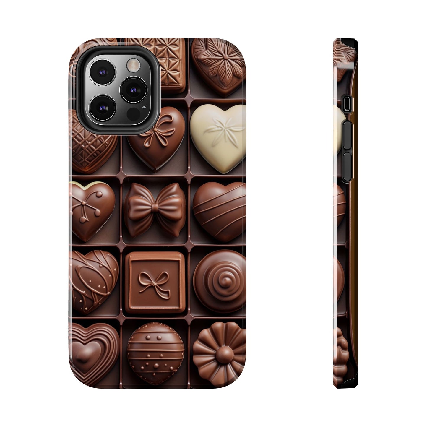 Chocolate Love Tough Phone Case - Perfect for Valentine's Day or Sweet Treat Lovers