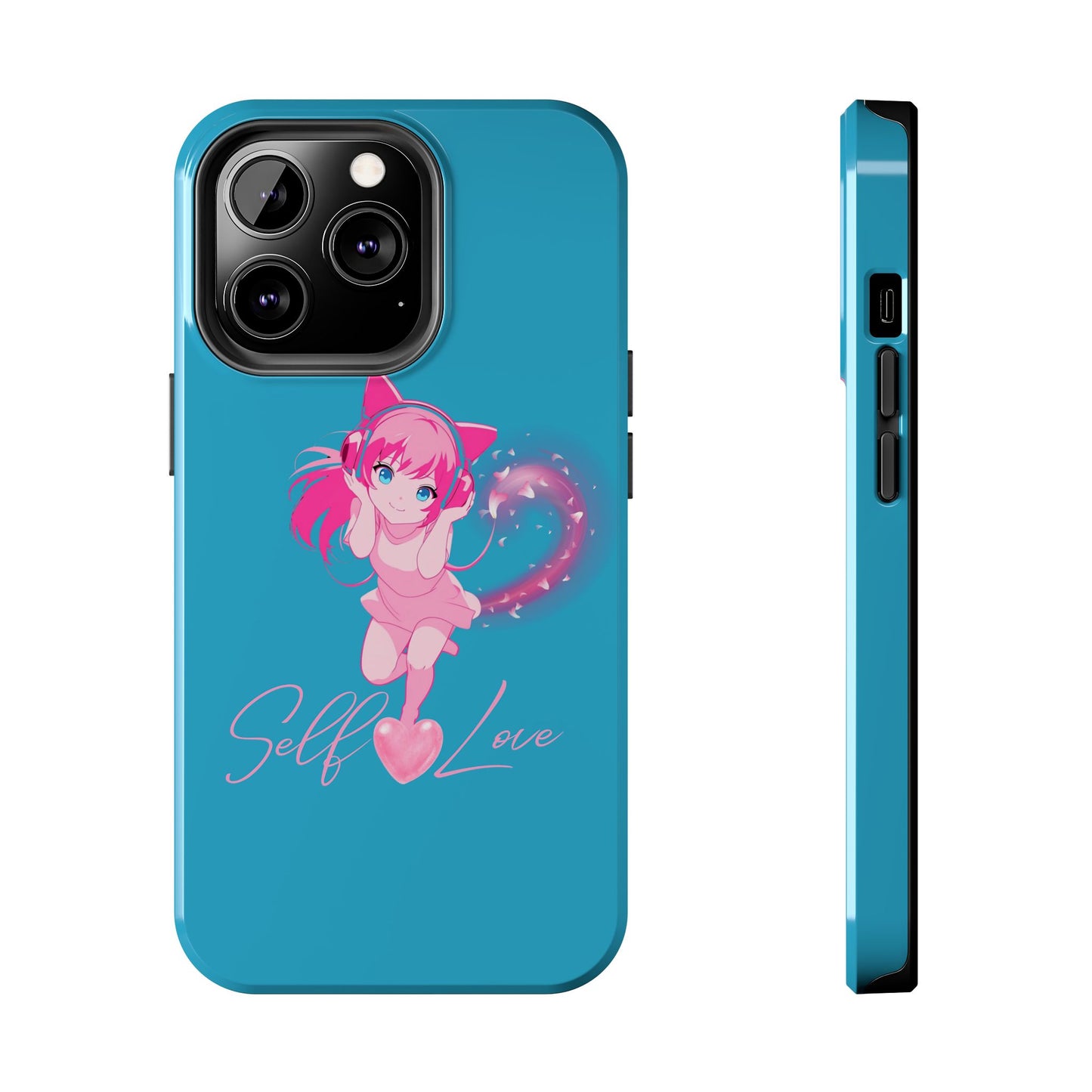 Self Love Tough Phone Case for Anime Lovers