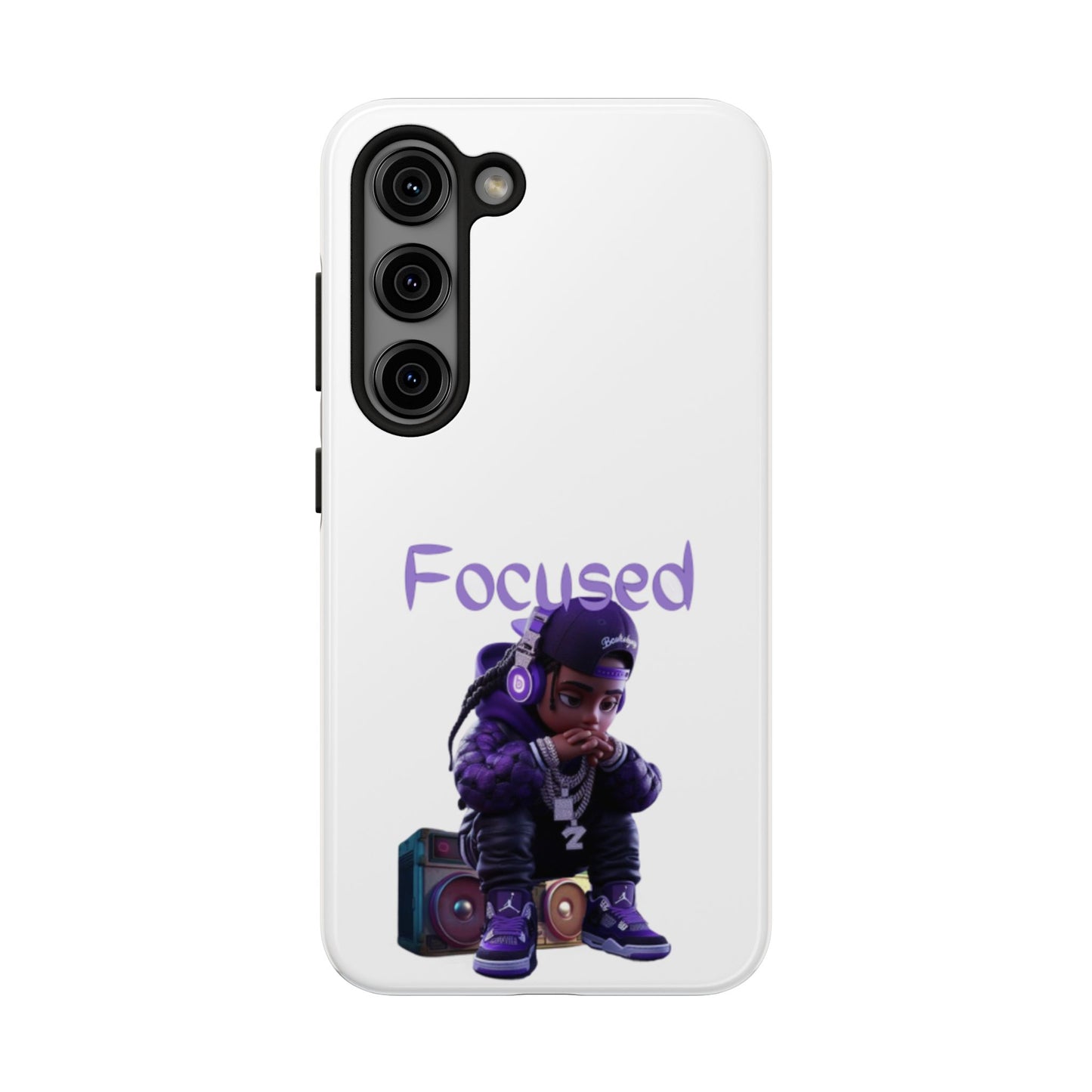 Phone Case- Focused Tough Case- Durable Protection