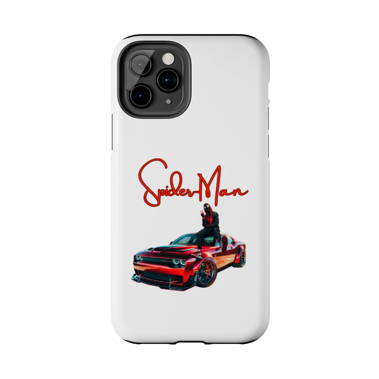 Phone case- SpiderMan Tough Phone Case - Durable Protection for Car Enthusiasts
