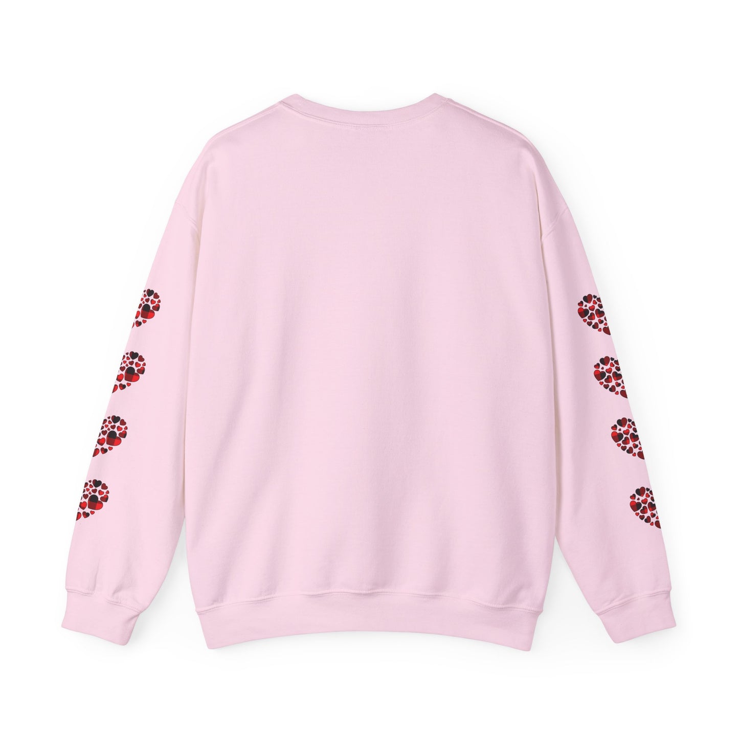 Pearl White Hearts Sweatshirt for Women – Romantic Cozy Love-Inspired Pullover