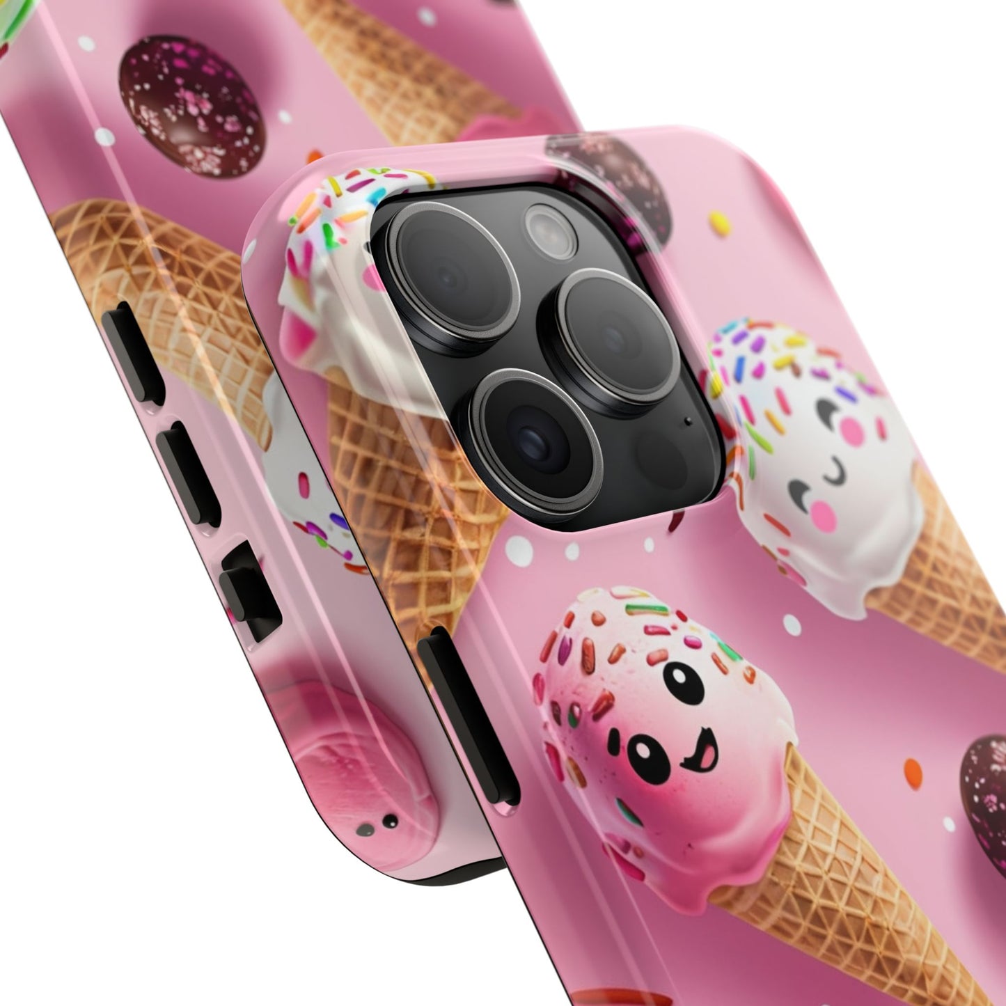Tough Phone Cases Cute Ice Cream Design